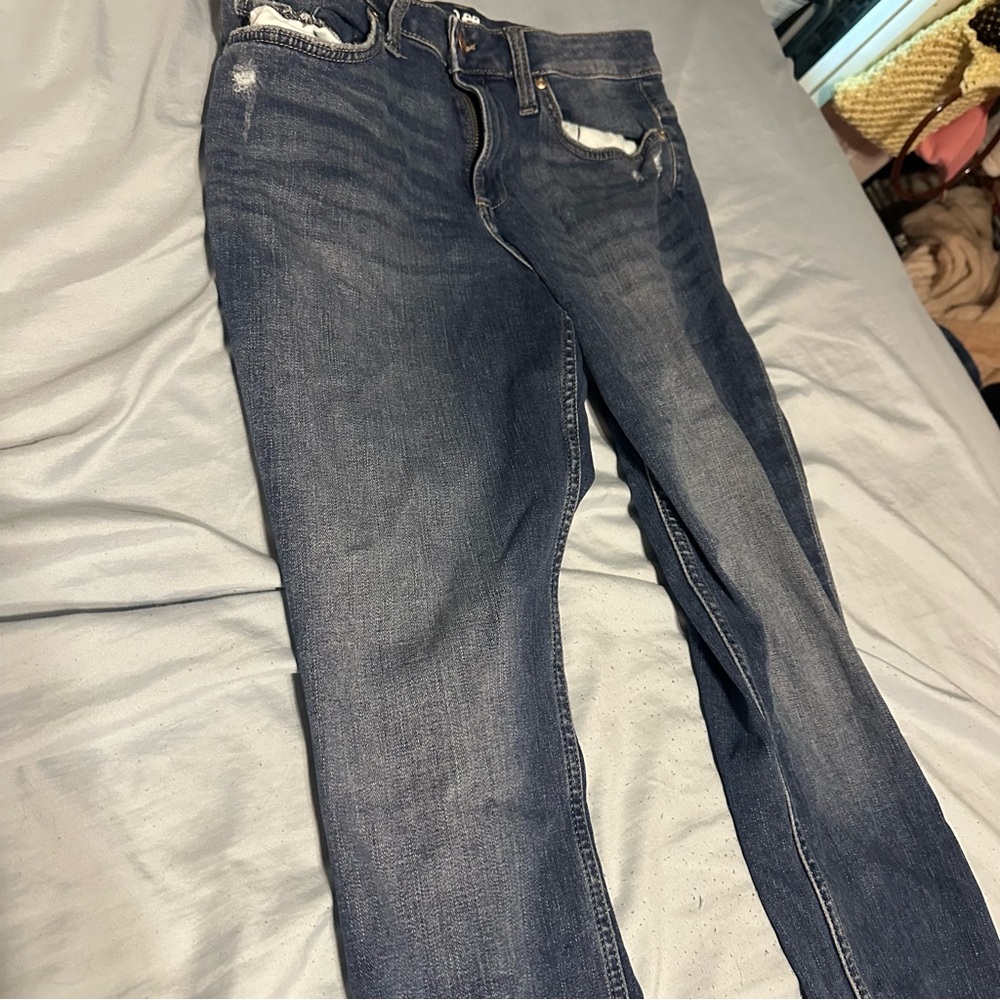 Dark Blue Denim Jeans